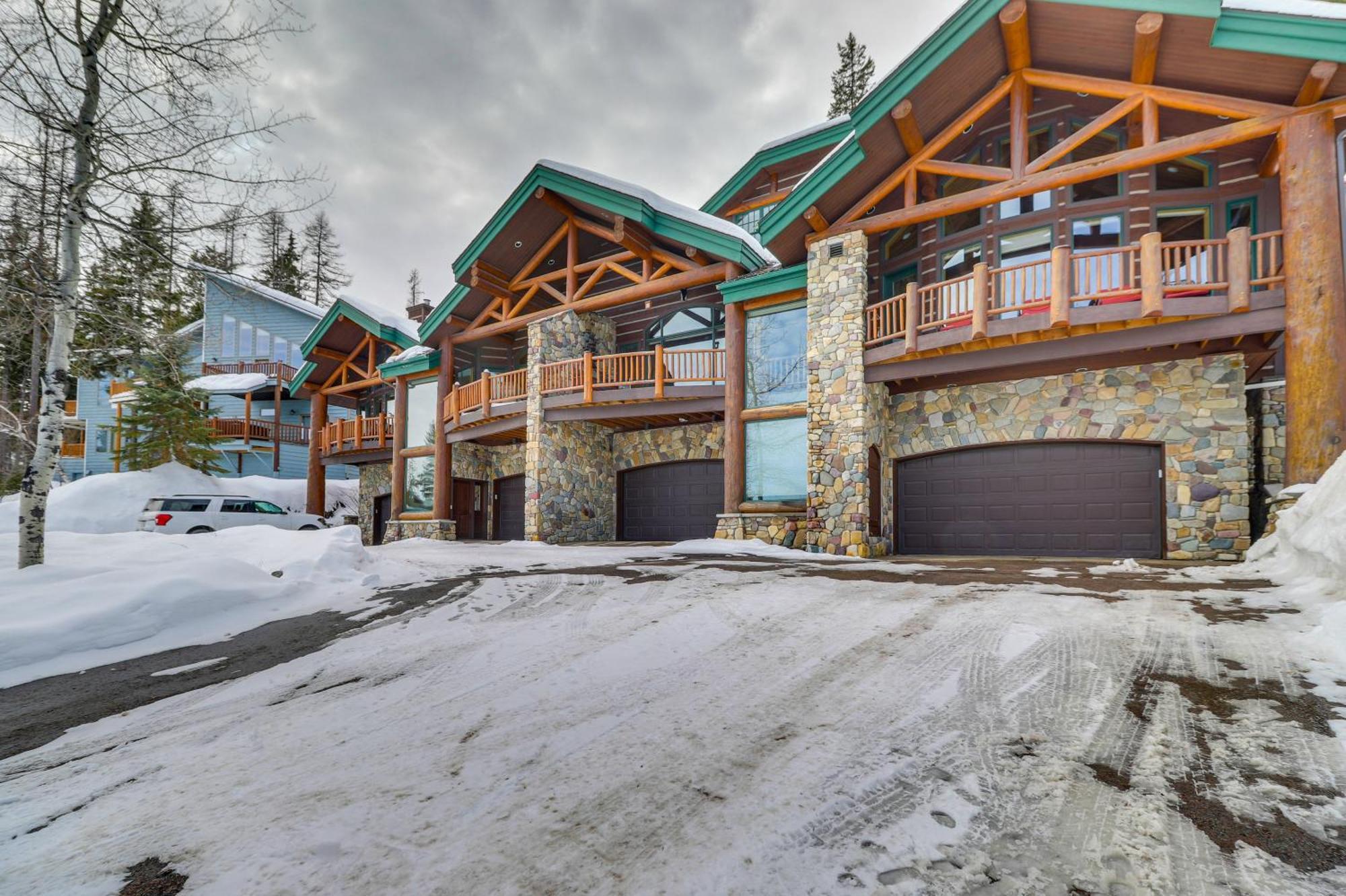 Spacious Whitefish Home With Sauna And Ski Resort View Εξωτερικό φωτογραφία